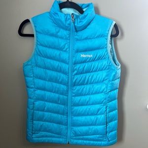 Womens marmot puffy vest - size small